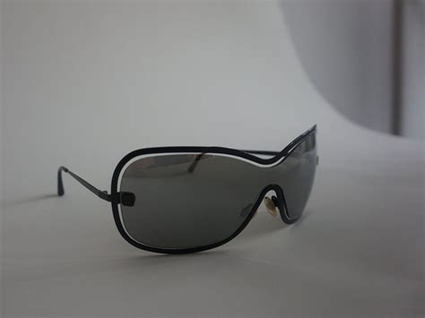 chanel shield sunglasses vintage